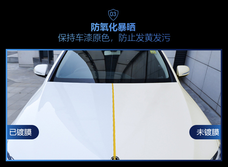Factory Direct Sales of Nano Crystal Coating Agent, Powerful Water Repellent, Brightening Car Paint, Sun Protection, Anti-Fouling Maintenance, One Spray, One Wipe