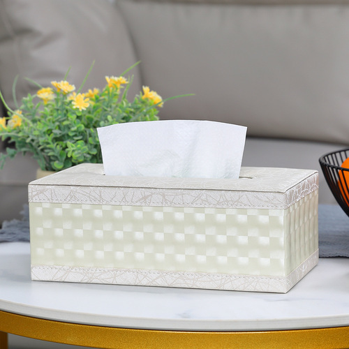 Shell Pattern Leather Large Size Toilet Paper Holder for Hotels, Homes, Living Rooms, Cars, Home Decor, and Bulk Sale