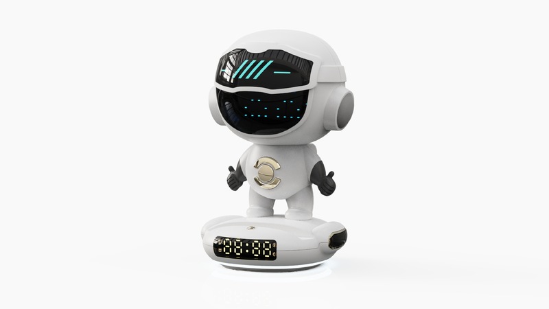子供向けギフト ビーンバッグ Deepseek 大型モデル AI インテリジェント音声対話 Bluetooth 時計スピーカー|undefined