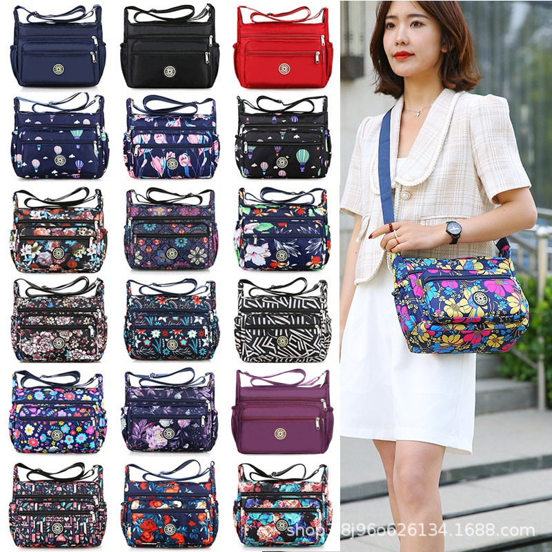 Bolso bandolera de nailon para mamás – Diseño cómodo y moderno – Ideal para verano image 5