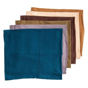 Pilling-free Color-free Multicolor Cylinder Cap Solid Color Pure Cotton mercerized Cotton Base Cap Cotton Headscarf Women's Elastic Breathable