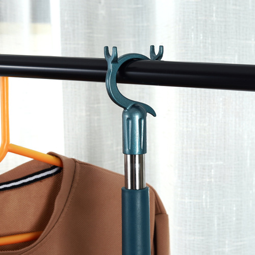 Home Use Extendable Clothesline Hanger Clothespin Stainless Steel Clothespin Clothespin Clothespin Aluminum Alloy Fork Head 