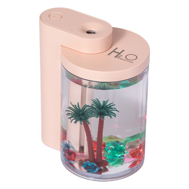 Exclusive transfronterizo para humidificador de micro paisaje, máquina de aromaterapia de niebla para el hogar, mini humidificador usb, personalización de regalos