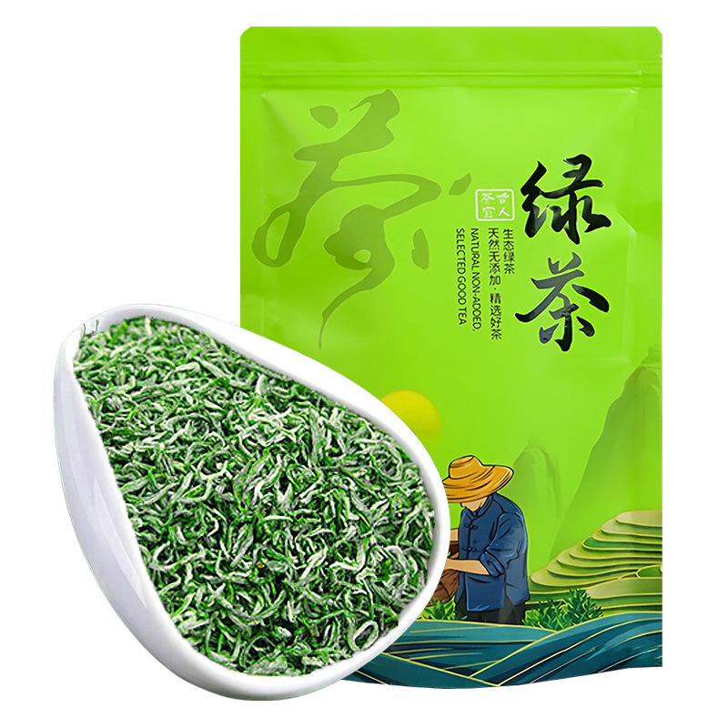【爆款】高山绿茶毛尖新茶春茶浓香型茶叶散装袋装正宗春茶