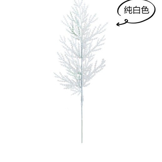 模擬クリスマス松の枝、人工松の枝、クリスマス植物DIY装飾、クリスマス工芸品の装飾品|undefined