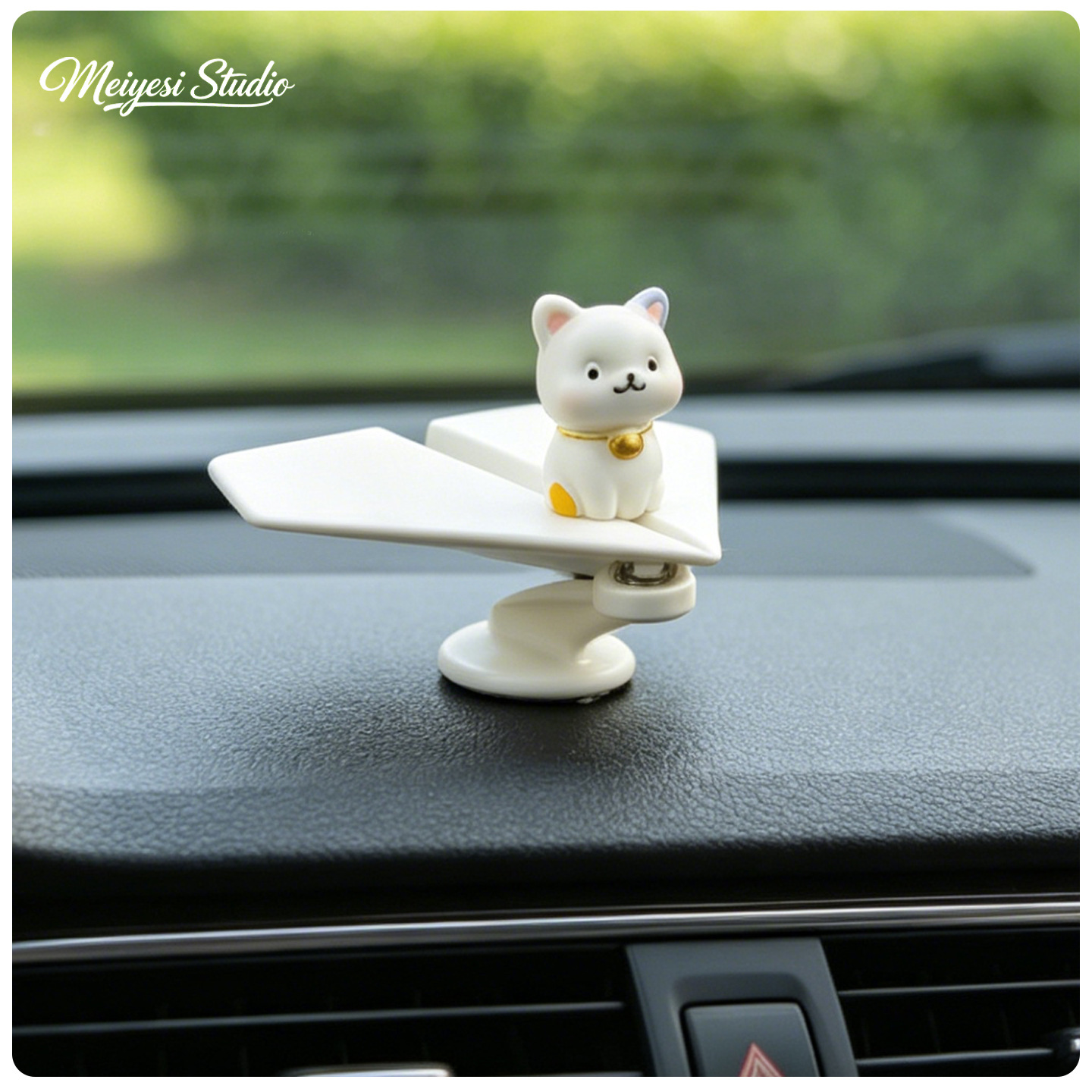 Crayón nuevo avión giratorio 2026 nuevo automóvil adorable joyería de dibujos animados decoración de curación descompresión