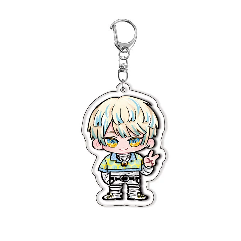 [【Mezzanine】Virtual anchor acrylic double-sided keychain ·Anime peripheral backpack pendant exquisite decorations]