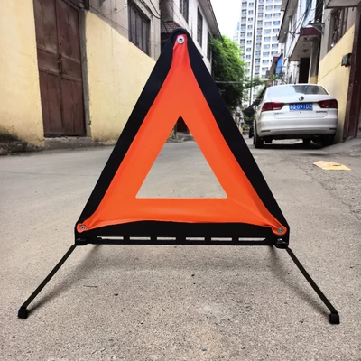 Warning sign Annual Inspection Reflective Warning Frame