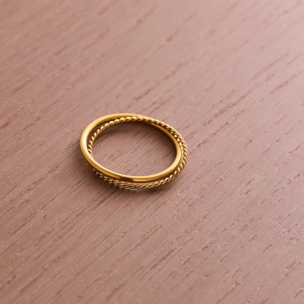 9g Weight Rings Classification Wholesale Jewelry Simple Style Geometric Titanium Steel Plating Rings