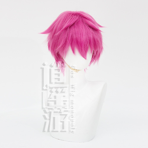 Saiki Kusuo's disaster Kusuo Saiki short hair anime cos wig headdress