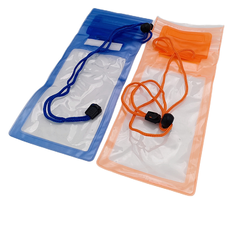 168,16 BOLSA DE TELÉFONO MÓVIL impermeable sellada de tres filas bolsa de cintura de deportes al aire libre deriva bolsa de cintura impermeable de teléfono móvil de playa