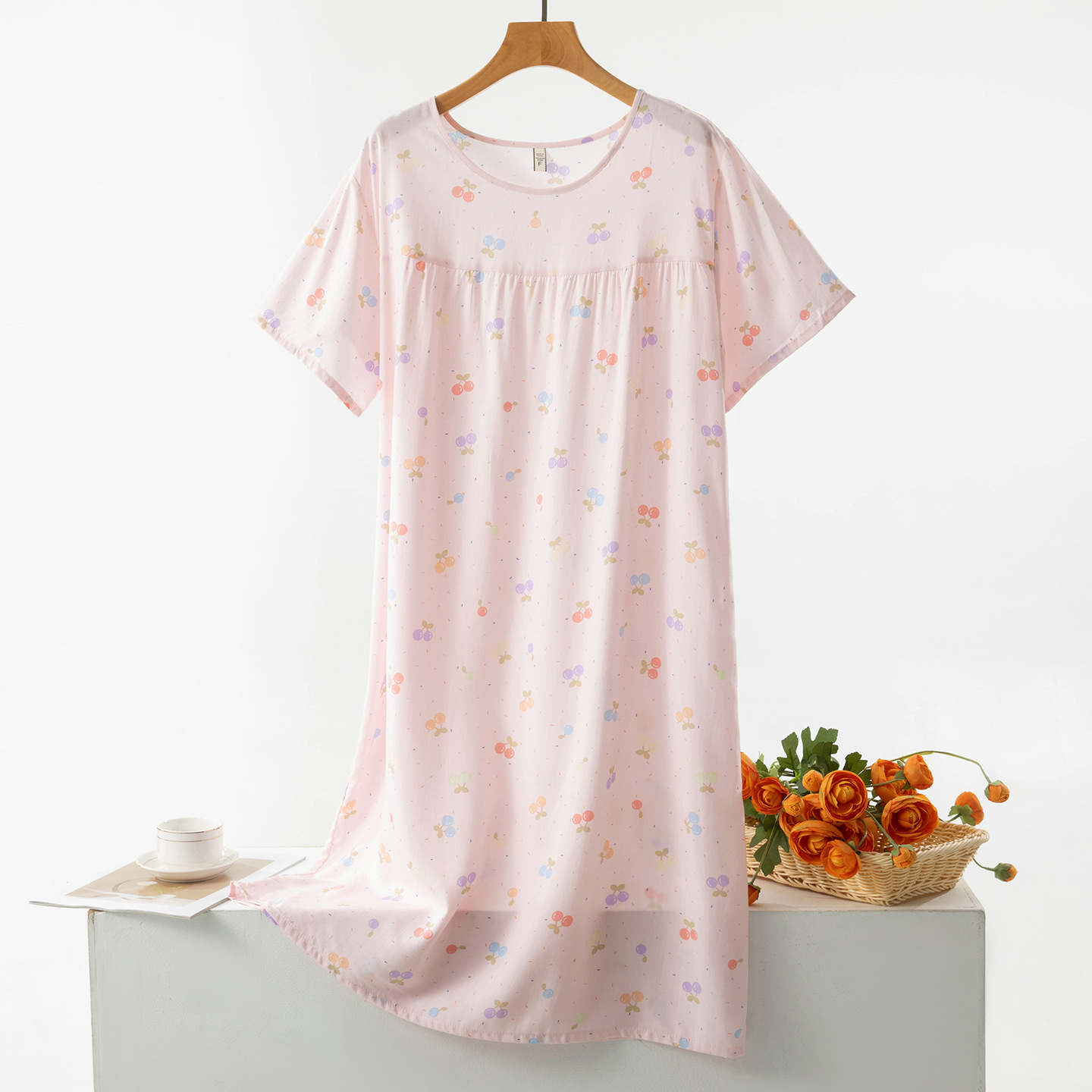Pink cherry blossoms