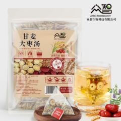甘麦大枣湯三角パック、赤棗甘草小麦大枣茶個包装、調理不要のティーバッグ、一件代発卸売
