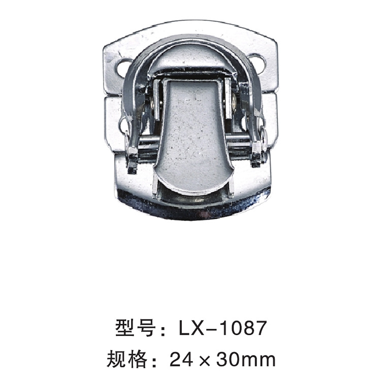 广东品质铁线搭扣 特小尺寸铁线锁 挂锁 药箱盒 铁皮锁 铝箱锁扣