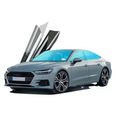 3M car film for sun protection, sun glass film, car window film, full car insulation, explosion-proof sunshade film, Platinum Optical Film (Automotive Film) - front-windshield-side-and-rear-light-colored-platinum-series-full-car-set-sedan