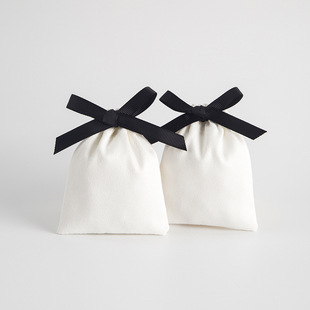 Factory direct microfiber double-sided velvet bag exquisite gift ring packaging storage bag dust bag plus logo