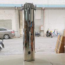 农田水管泥沙过滤器不锈钢40寸精密过滤器微孔折叠滤芯砂棒过滤器