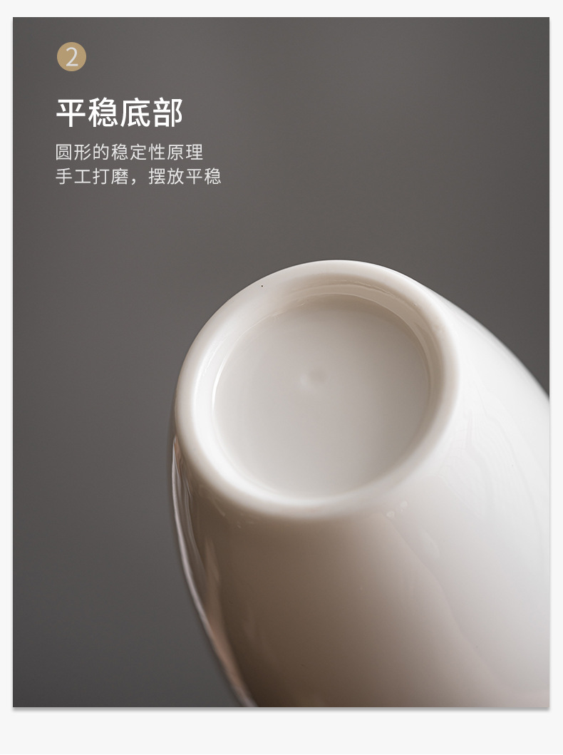 高白瓷公道杯_16