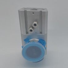 L型高真空挡板阀SMC二段式防止湍流HVT-XLD-40二段式高真空挡板阀