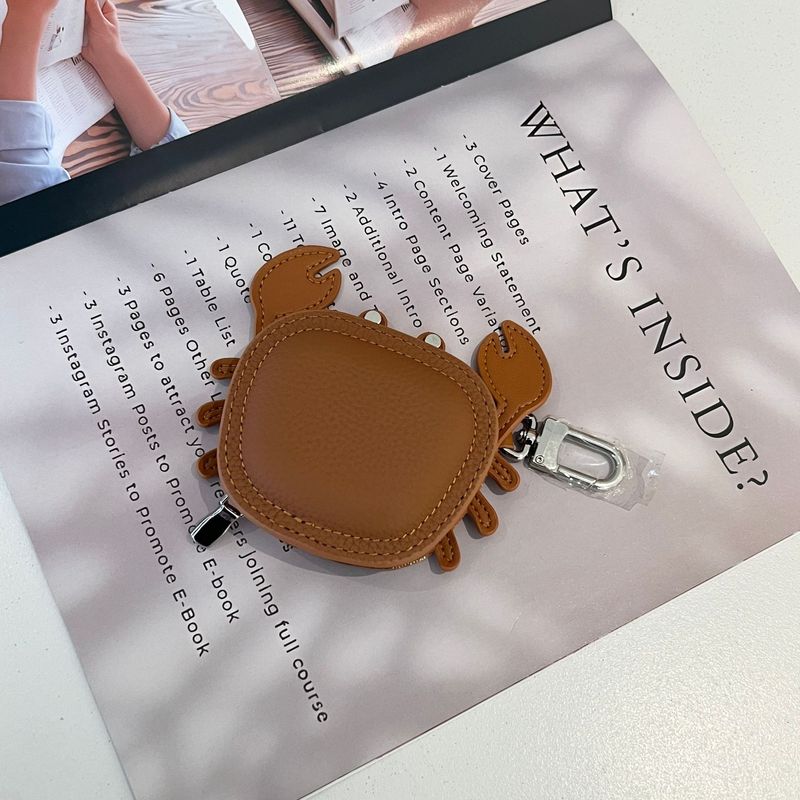 Lujia 手作りオリジナルカニバッグペンダントワイヤレス Bluetooth ヘッドセットバッグキーホルダー小銭入れ口紅バッグ車の吊り下げ|undefined