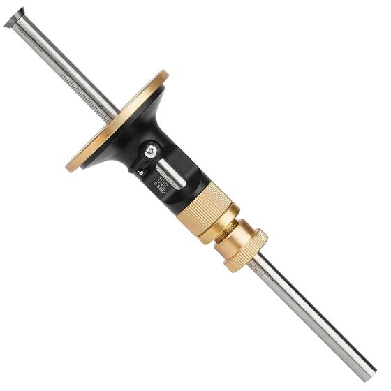 European-style Scriber 0.2mm level fine-tuning scribing gauge Scriber carbide blade parallel scribing