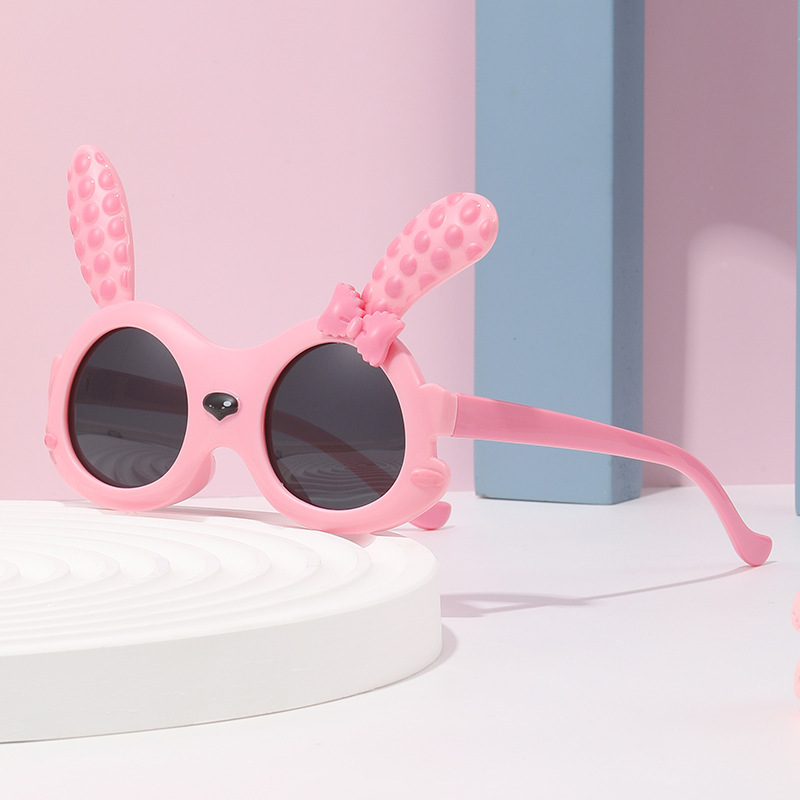 Gfas de sol polarizadas para niñas UV-protección solar para niños niñas niños gafas de sol para bebés de dibujos animados