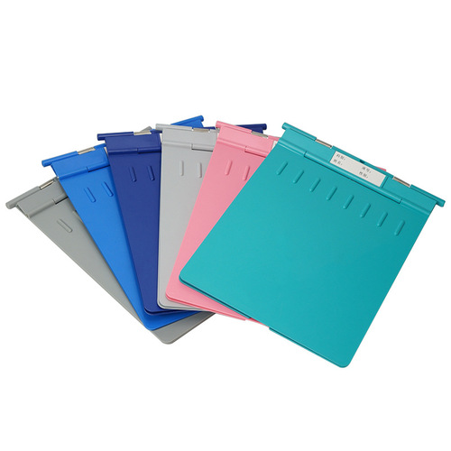 Plastic medical record folder reinforced medical record folder ABS medical record folder blue hospital clinic nurse medical record folder resistant to falling
