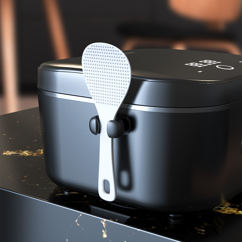 Rice Spoon Storage Rack Kitchen Wall-Mounted Rice Cooker Rice Shovel Storage Rack Silicone Hook Non-Stick Rice Spoon Storage Rack