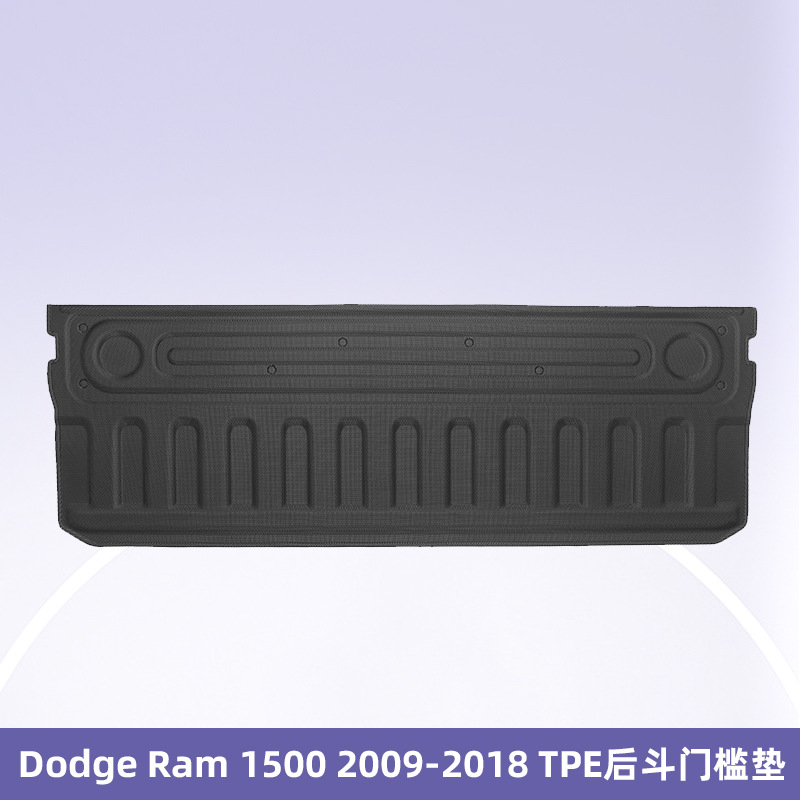 Es adecuado para Dodge Ram2500 / 3500 Mega cab 2010 - 2018 3D todo el tiempo TPE almohadilla de pies