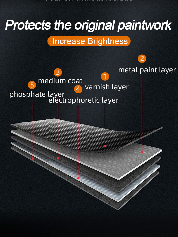 Invisible car protection film TPU transparent car paint protection film Full car protection film Car film factory