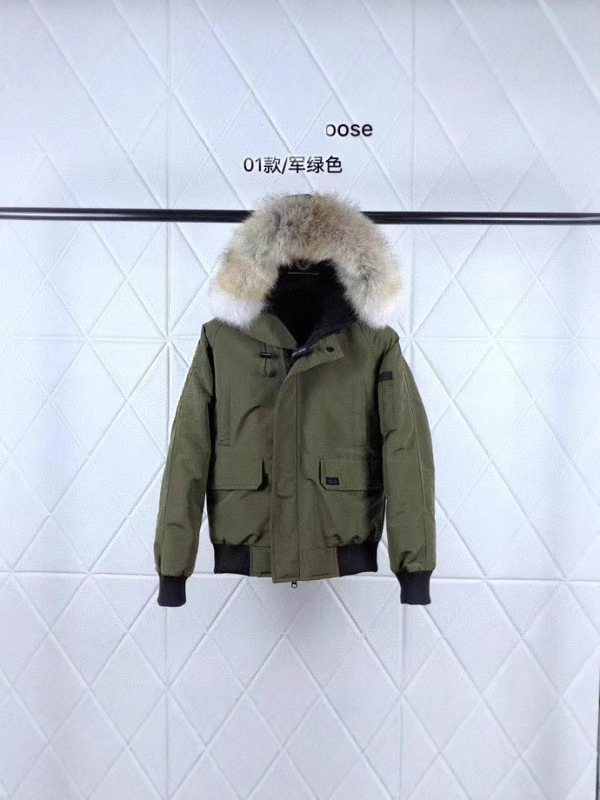 冬季大鹅羽绒服01款飞行员夹克男女同款外套 DownJacket 7999M|undefined