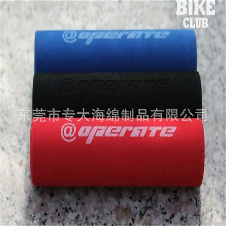 丁睛橡胶nbr光面发泡管套 钢管橡塑发泡手把套 童车护手海棉握把