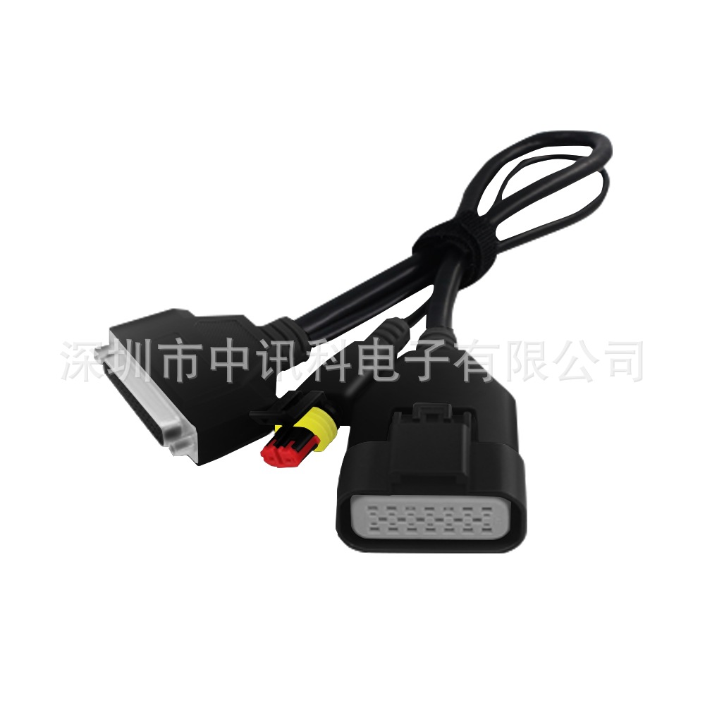重型卡车尿素泵接头延伸喷嘴插头+OBD 2连接线