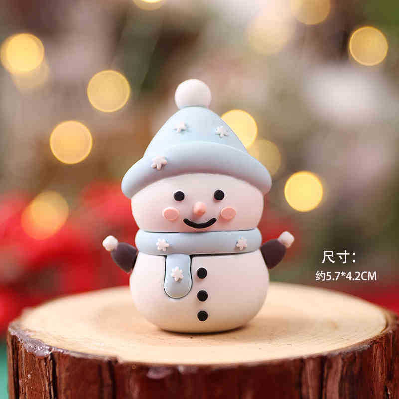 著作権クリスマスケーキ装飾装飾品ソフトゲルクリスマス楽しい老人雪だるまヘラジカクリスマスツリーパーティープラグイン|undefined