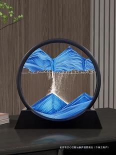 quicksand painting hourglass ornaments living room TV cabinet wine cabinet decorations creative decompression office desktop luxury gift