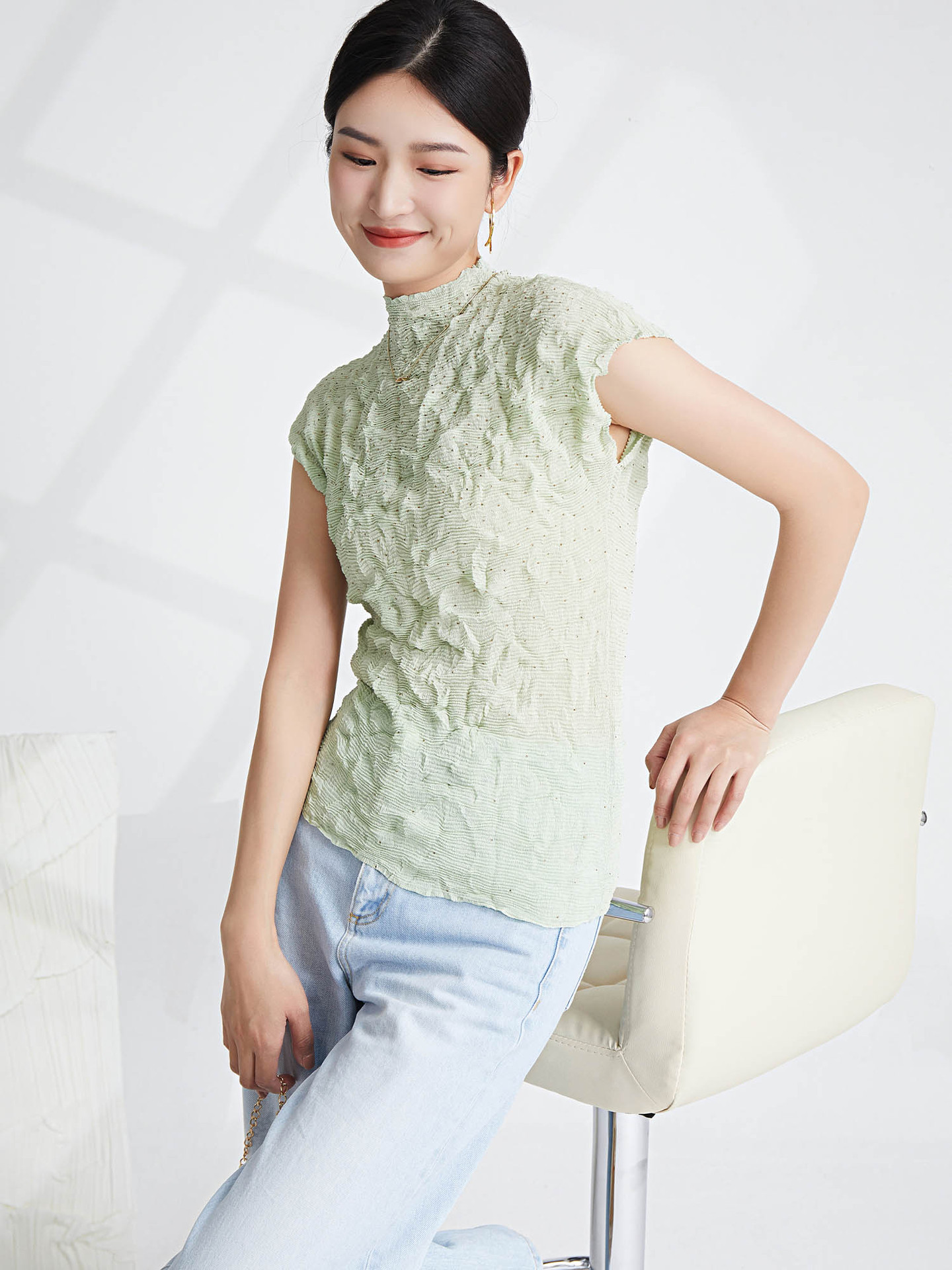 C1580 1350K ÁO THUN NỮ SHETDA DÁNG ÔM BODY GỢI CẢM SEXY NGẮN TAY THỜI TRANG NỮ G04 SẢN PHẨM MỚI