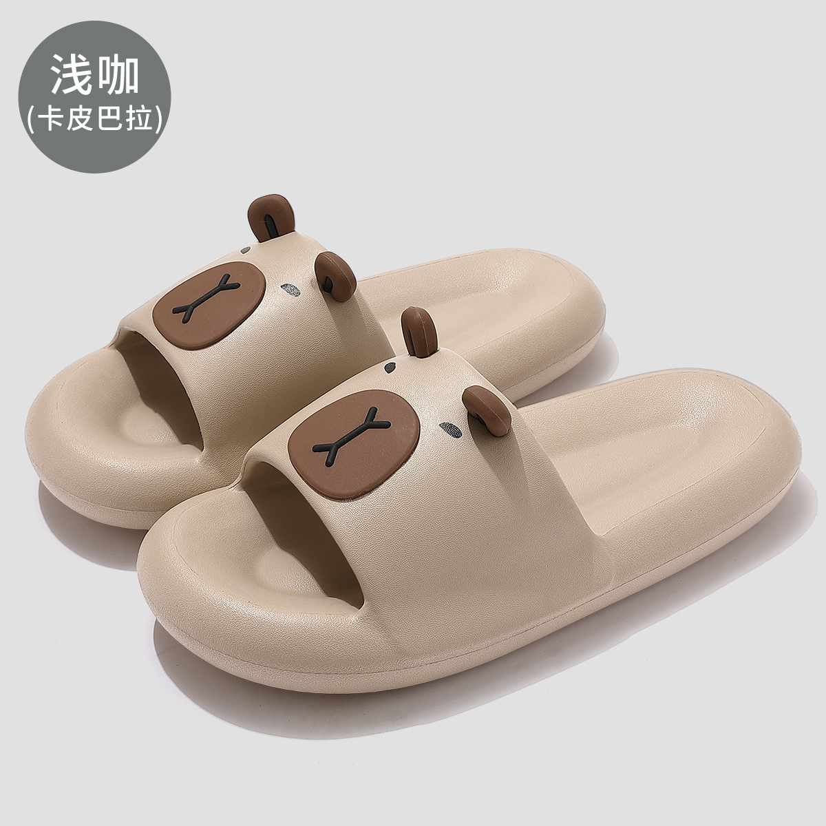 Zapatillas de EVA para mujer, baño de verano, baño, antideslizantes, zapatillas de interior para el hogar para hombre con sensación de caca para hombre, venta al por mayor