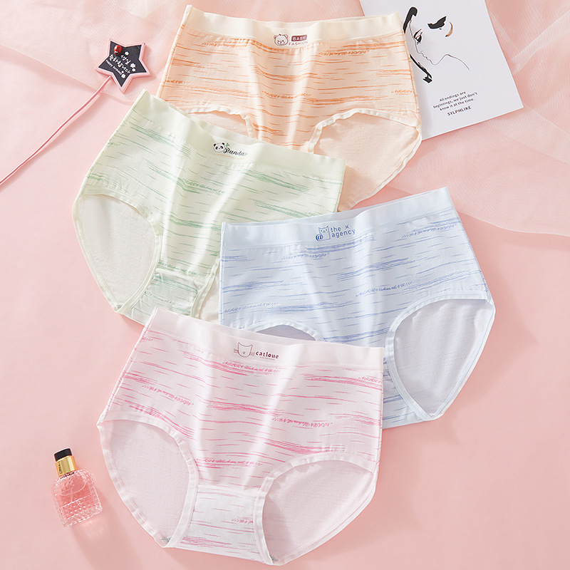 10A Antibacterial Underwear for Women, Pure Cotton, Comfortable and Breathable, Seamless Briefs for Middle School Students in Their Developmental Period, 2025 New Model