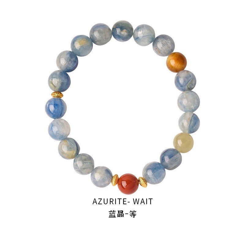 Hanluo~天然イチゴクリスタル高品質クリスタルブレスレットライト高級ハイエンドブレスレット新しい中国風の甘いデザインブレスレット|undefined