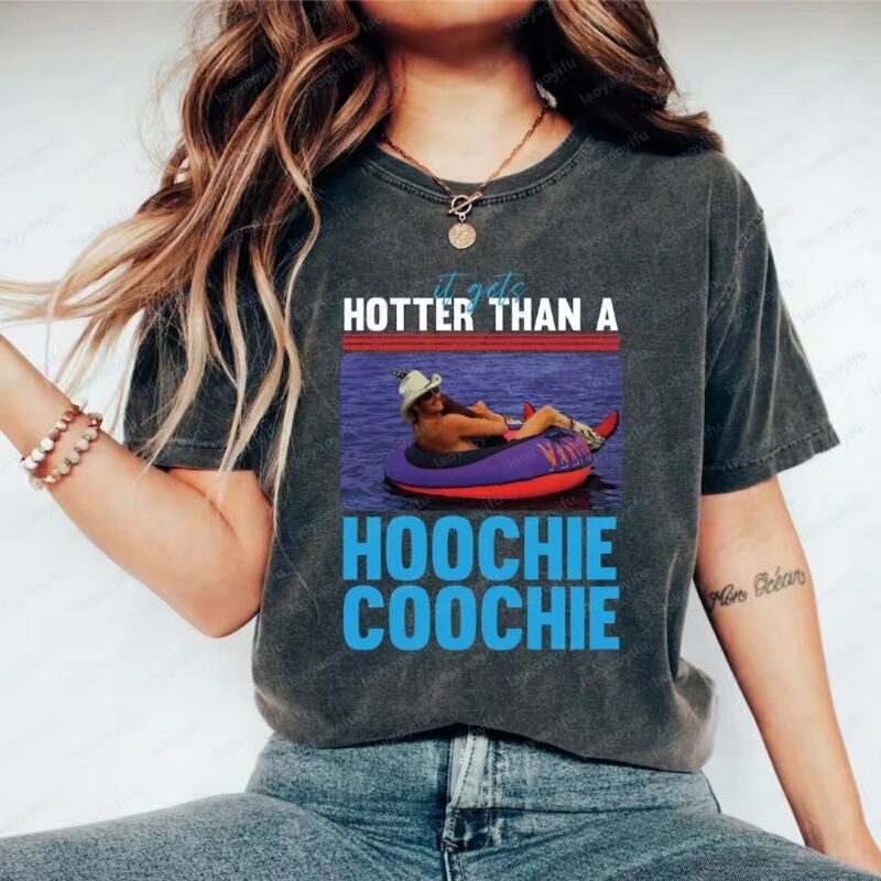 Independent Brand European Size Cotton T-Shirt, More Popular Than Hoochie Coochie Summer Shirts, for Country Music Fans, Fashionable Independent Brand European Size Cotton T-Shirt, More Popular Than Hoochie Coochie Summer Shirts, for Country Music Fans, Fashionable