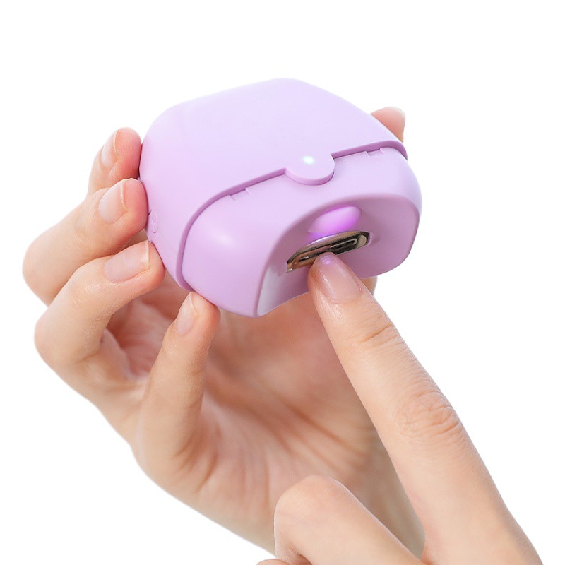 Electric Nail Clipper, Fully Automatic Nail Clipper and Nail Polisher for the Elderly and Infants, Nail Polishing Pliers for Babies