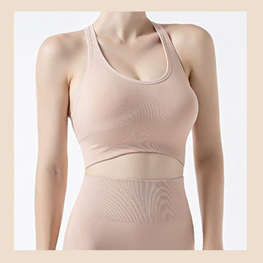 Processing and Customizing Y-Shaped Beautiful Back Without Rims Sports Bra High Elastic Push-Up Quick-Drying Bra Fitness Yoga Vest
