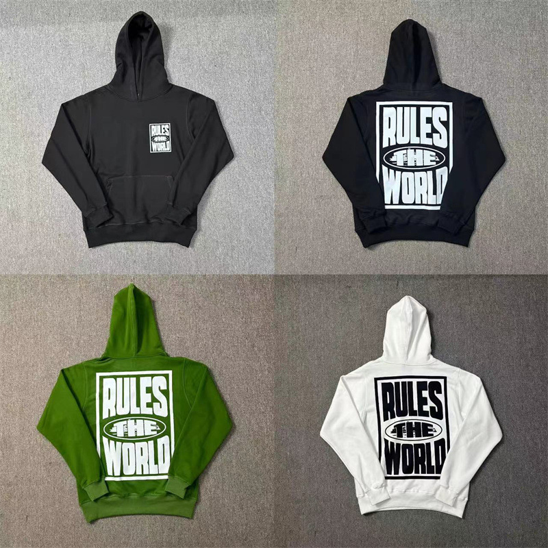 Midea graffiti letra impresión conjunto de camisa con capuz suelta pantalones casuales para hombre