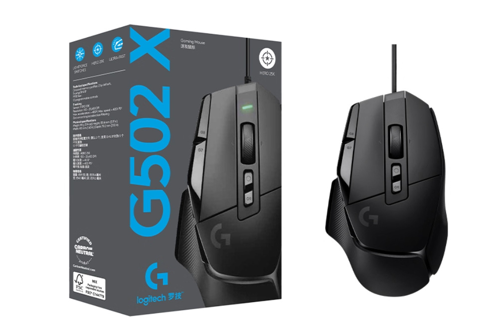 Logitech, compatible gaming mouse, heroes, laptop, G502