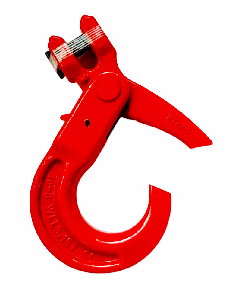 起重羊角钩眼型钩自锁钩子旋转吊钩防脱钩吊车吊具吊钩