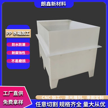 朗鑫新材料PP材质养殖箱鱼箱水箱加工耐酸碱塑料储槽多种尺寸定制