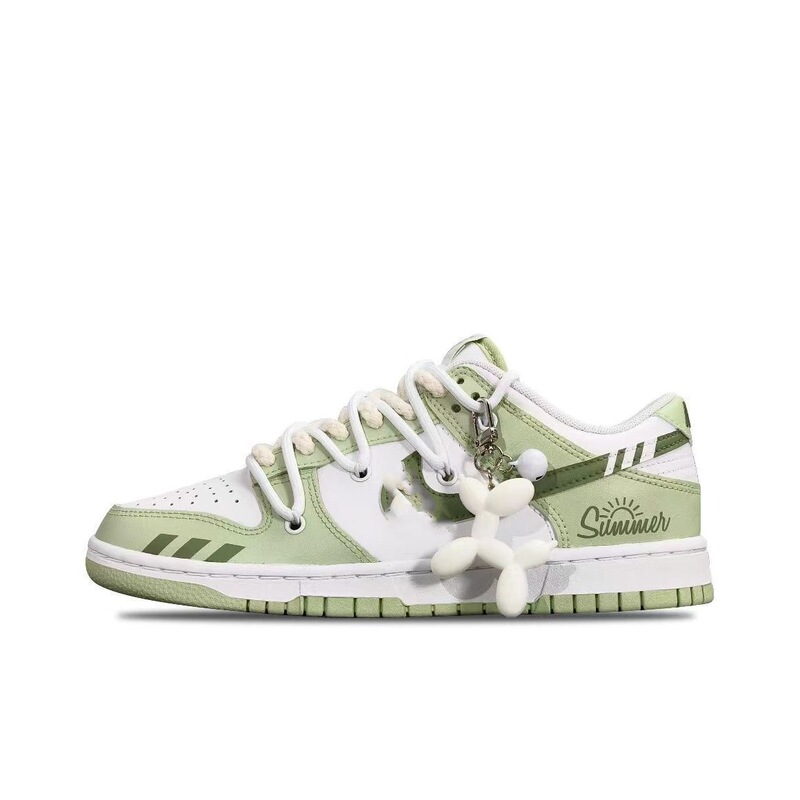 Putian Shoes High-End Version Dunk Deconstructed Shoelaces Tower Rabbit Parallel Lines Universe Exploration Campus Low-Top Sneakers