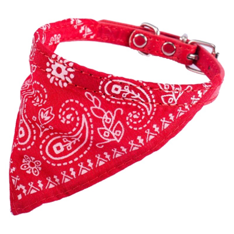 Babero Grande para Perros, Pañuelo para Mascotas Lindo y Ajustable, Estilo Étnico, para Gatos y Perros Grandes, Pañuelo Triangular con Estilo Japonés