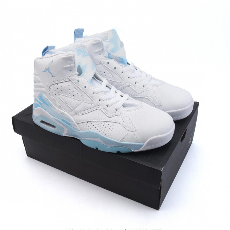 Comercio exterior J puro original Pumpman MVP zapatos de baloncesto para hombres zapatos deportivos casuales para mujeres AJ6 con suela gruesa almohadilla de aire zapatos de moda