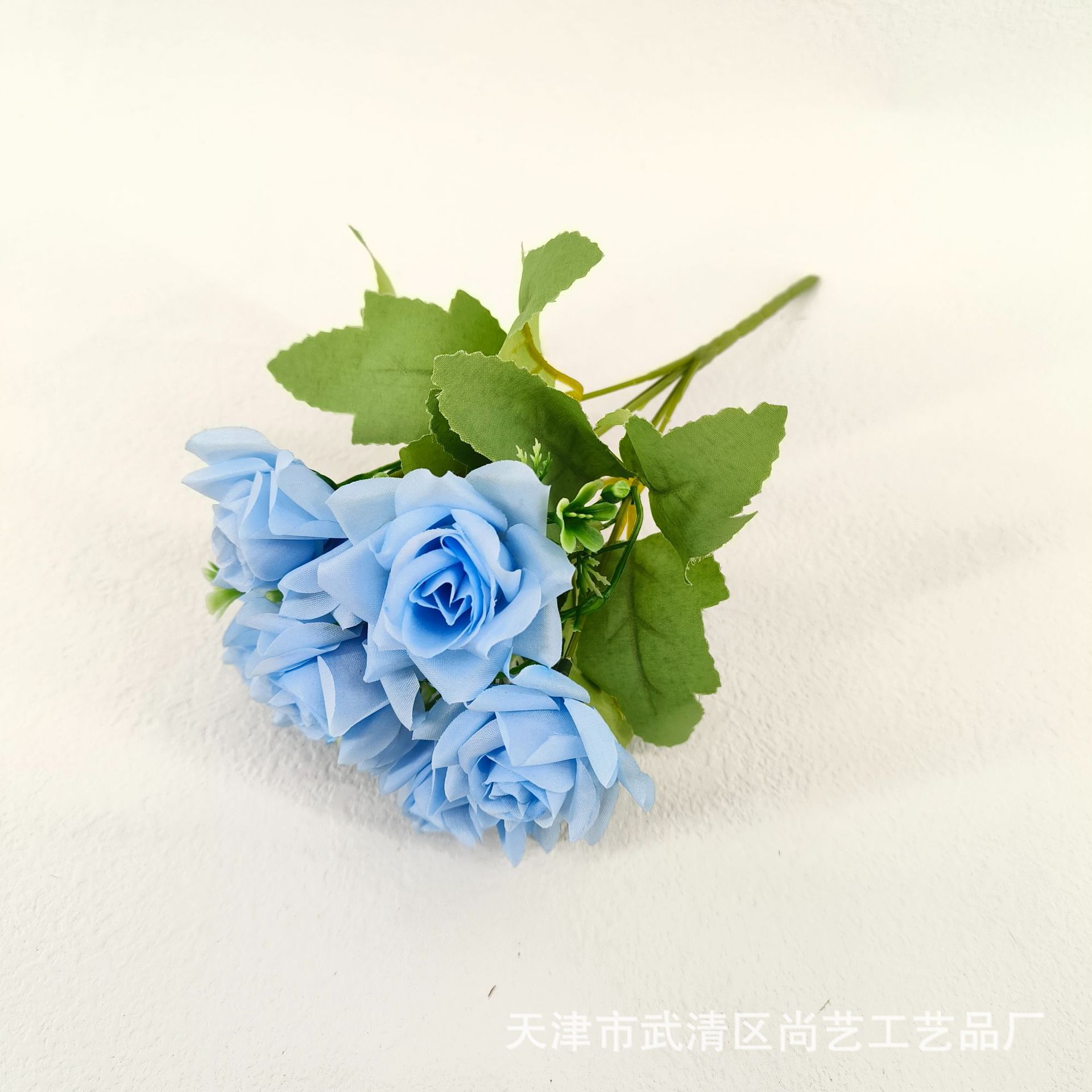 파란색